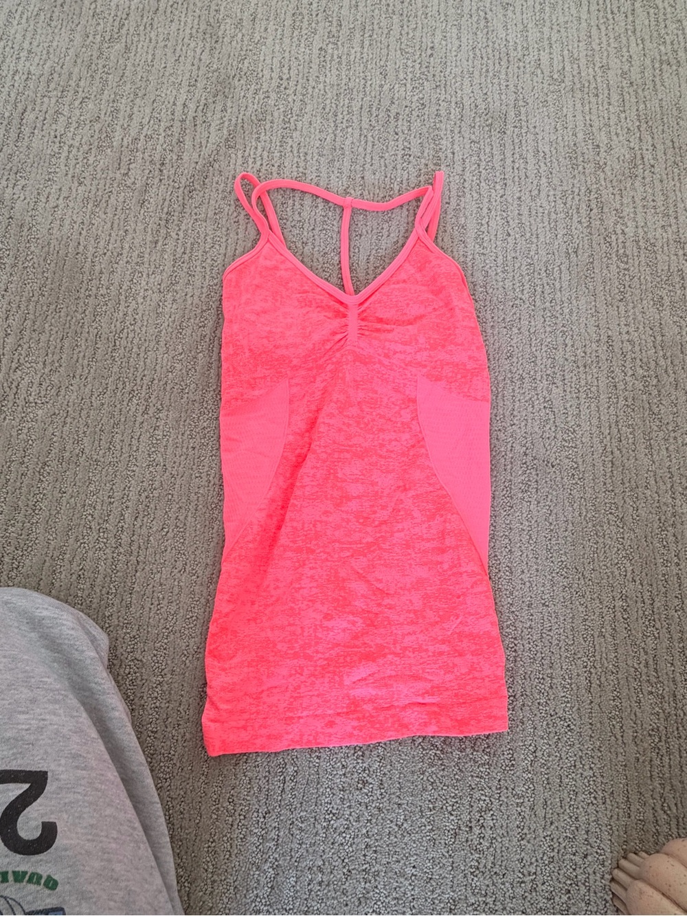 Zella Neon Pink Strappy Camisole
